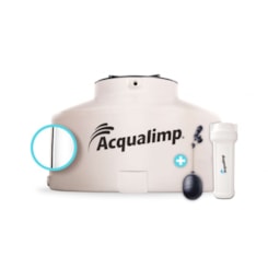 Caixa D`Água De Polietileno Água Limpa 1000l Com Kit Acqualimp